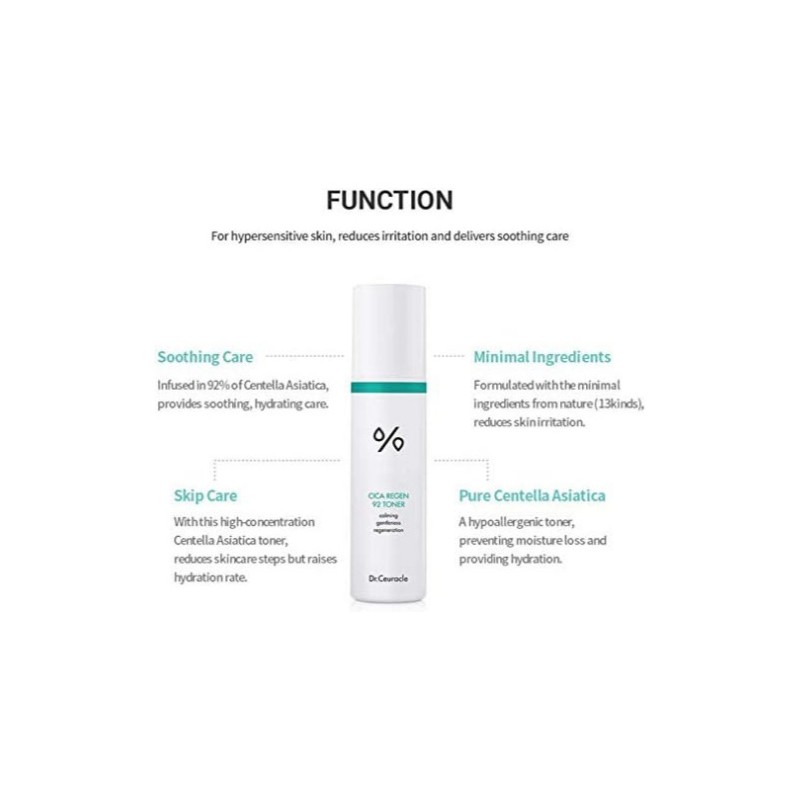 Dr.Ceuracle [Dr.Ceuracle]Cica Regen 92 Toner 120ml