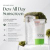 Iceland Moss Dew Protector Solar Spf Textura Coreano Ligero Aireado