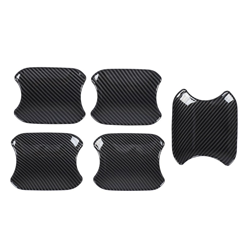 5PCS Car Exterior Door Handle Bowl Cover Protective Sticker Scratch