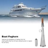 Boat Foghorn, Handheld Fog Horn, Stainless Steel Removable Mouthpiece Whistle,