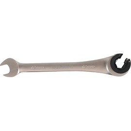 Kraftmann 30842 Ratchet Ring Spanner Open SW 12 mm