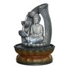 Buddha Tabletop Waterfall Fountain Meditation Relaxing Indoor Decoration, Zen Fountain