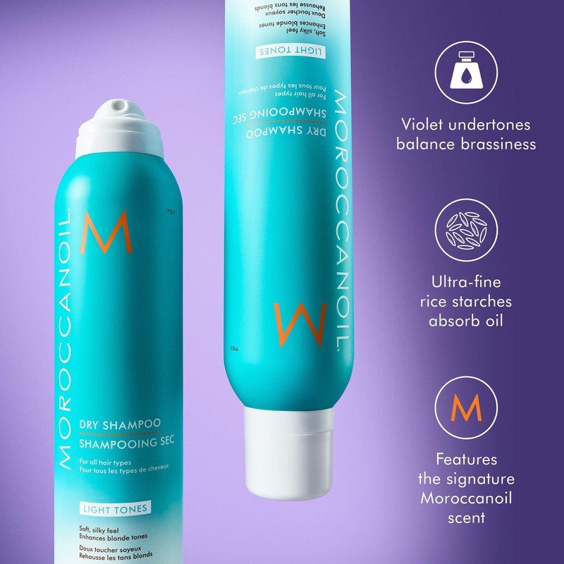 Moroccanoil Dry Shampoo Light Tones, Travel Size, 1.7 Fl. Oz.