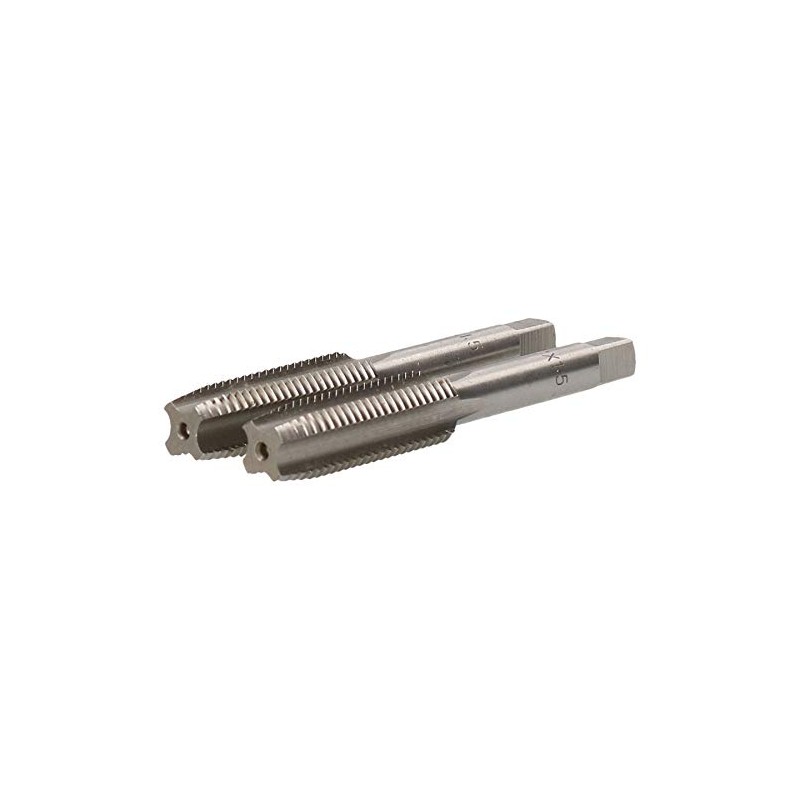 M12 x 1.5mm Metric Tap Set, Tungsten Steel, Taper and