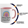 Flairy Land Mental Health Awareness Day 2Tone Mug 11oz Pink
