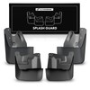 A-Premium Set of 4PCS Mud Flaps Splash Guards Mudguards Mudflaps