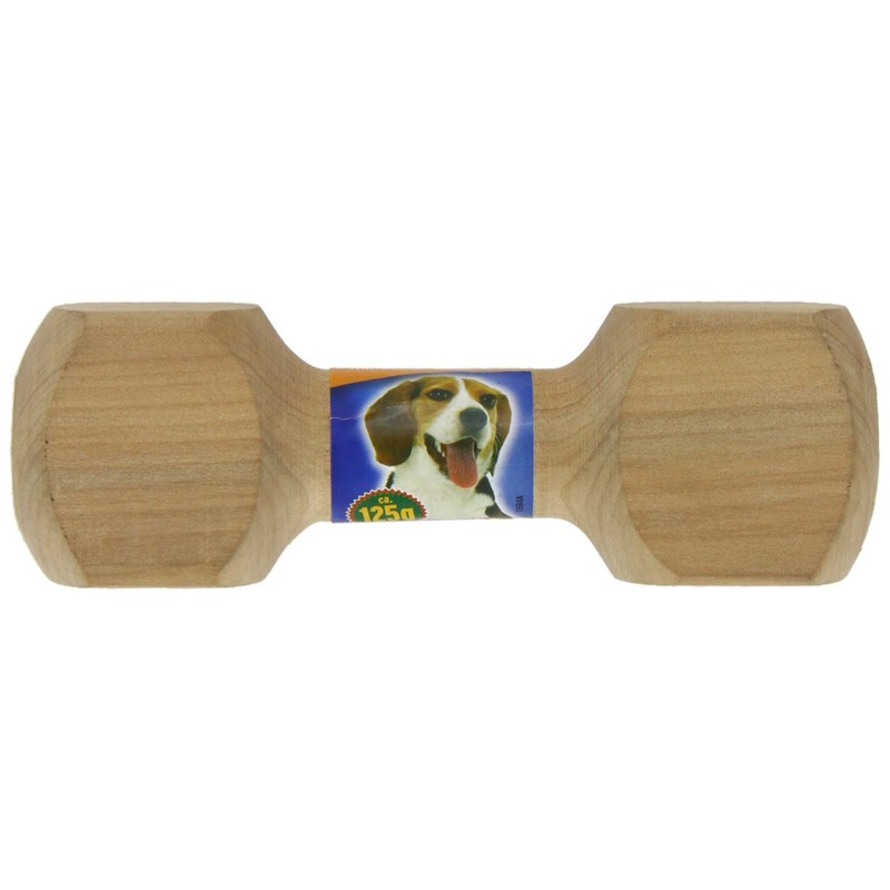 Nobby Wooden Retrieving Dumbbell, 125 g