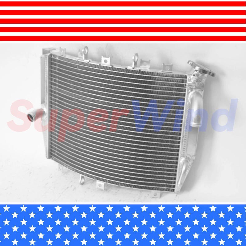 SuperWind for Radiator 2004-2005 Kawasaki Ninja ZX10R ZX1000C New Aluminum