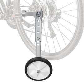 PETCHOR Variable Speed Bicycle Training Wheels, Multi-Speed Kids Stabilizers Mounted Kit Compatible with 18, 20, 22" Bikes, 1 Pair (Sliver)