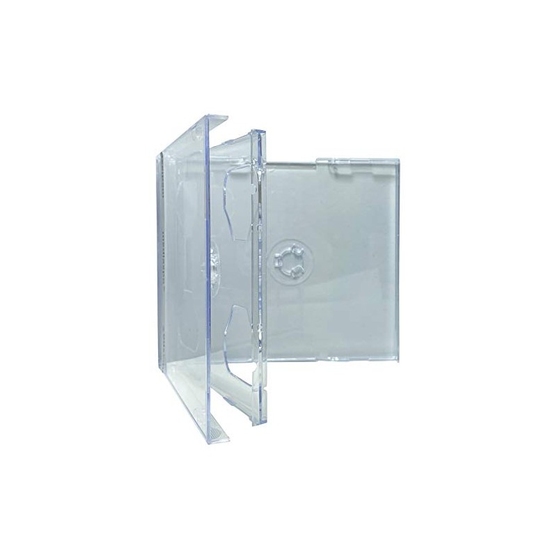 mediaxpo 25 Standard Clear Triple 3 Disc CD Jewel Case