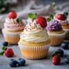 200pcs White Natural Standard Cupcake Liners for Baking Cup, No