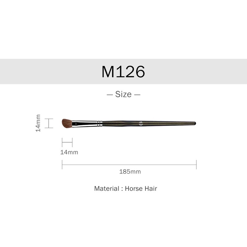 ENERGY Angled Shading Eyeshadow Brush, Nose Shadow Brush - M126
