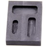 Silver Graphite Ingot Mold Crucible for Melting Casting Refining Scrap