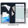 BVYA Server Book for Waitress, 5x9 Inch Server Book with