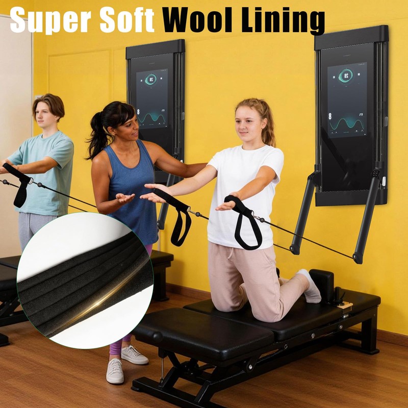 Pilates Loops Compatible with Tonal Smart Home Gym, Double Loop