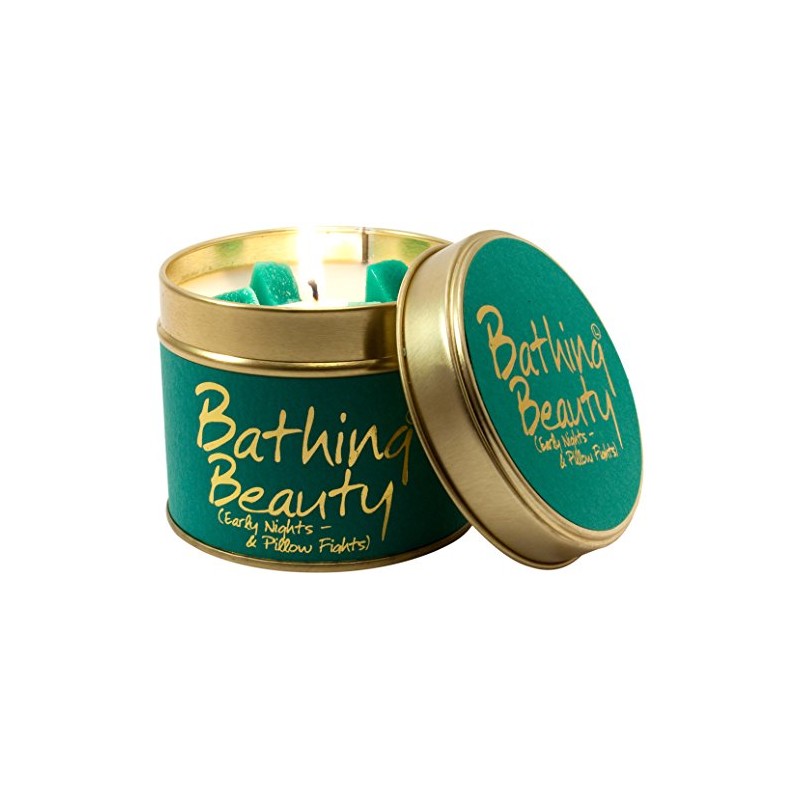 Lily Flame Bathing Beauty Tin, Green