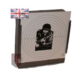 CL Print Solutions 100 x 17cm Figure 12 Military Paper Targets Air Rifle Pistol (100gsm