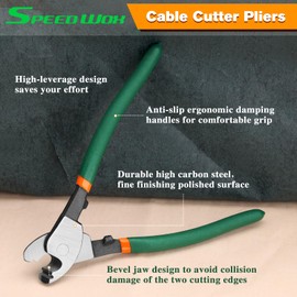 SPEEDWOX Cable Cutter, Bicycle, Cable Handy, Cable Cutter, Wire Cutter, Powerful Cutting Tool, Wire Cutter, Wire Cutter, Wire Cutter, Wire Cutter, Wire Cutter for Copper Wire, Dedicated to Copper