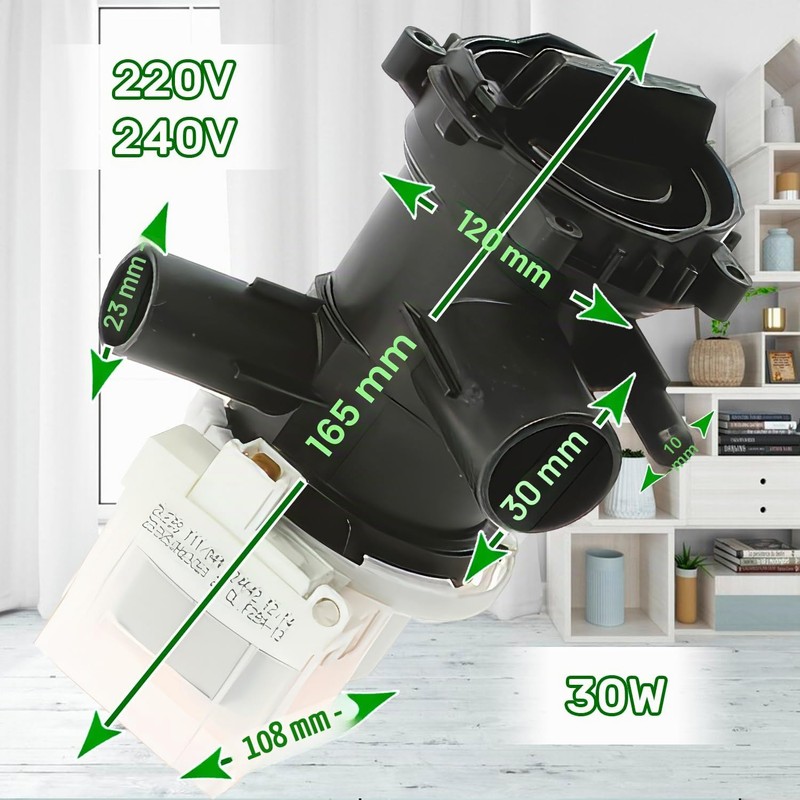 Washing Machine Pump 30 W 00145212 145212 for Bosch for