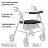 Rollator Walker Seat and Backrest Rollbar Covers Set Adjustable Patterns
