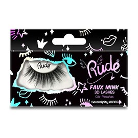 Rude Cosmetics Essential Faux Mink 3D Lashes - Serendipity Pair Women 1 Pc