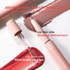 Judydoll Dual-Ended Lip Gloss & Lipliner, Dual-ended, Glossy, Instant &
