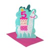 American Greetings 5th Birthday Card (Llama)