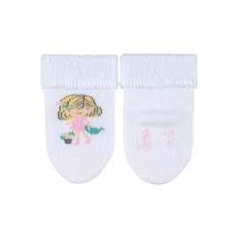 Sterntaler Unisex Children's Socks, White