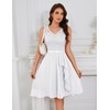 Meetjen Wedding Guest Dress for Women 2025 Formal Short Cocktail