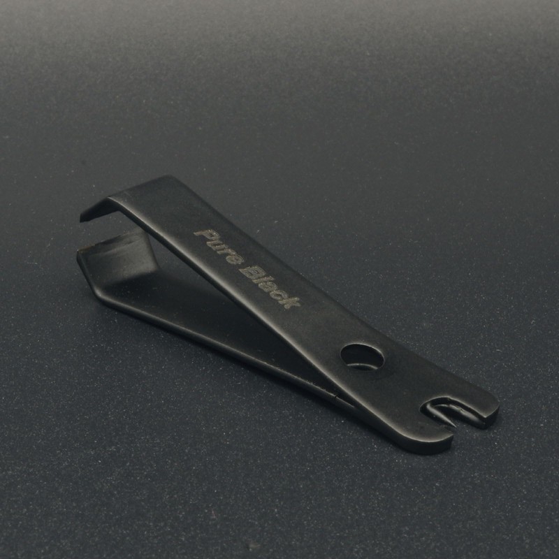 Pure Black ラインクリッパー ラインカッター フライティペットカッター ジグヘッドアイクリーナーピン フライアイクリーナーピン ステンレス 釣り糸用ハサミ