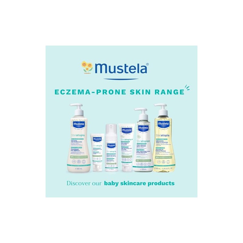 Mustela Gentle Cleansing Gel Pump - 500ml , (Pack of