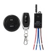 dstfuy Remote Control Light Switch,110V/120V/240V /10A Relay No Wiring,Mini Remote Switch for Lights,328FT Long Range for Household Appliances,Ceiling Lights, Water Pump, Electrical Equipment.