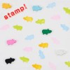 Nakabayashi HPP-ERA-P Hippopo Series Mascot Eraser, Pastel, Pack of 3