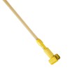 Rubbermaid Commercial Products Gripper 60" Wood Wet Mop Handle, Natural,
