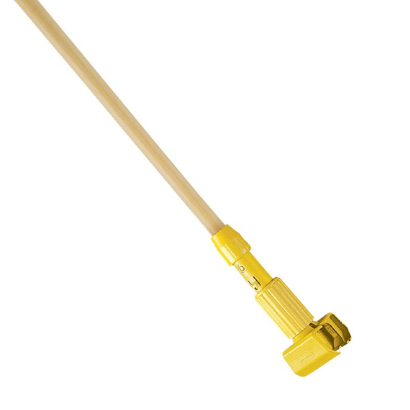 Rubbermaid Commercial Products Gripper 60" Wood Wet Mop Handle, Natural,