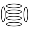 151122 O-Ring for Pentair Style Big Blue Water Filters Housings,