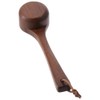 hobbyme Walnut Wooden Coffee Spoon with Long Handle, Coffee Scoop