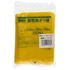 TRUSCO(トラスコ) 小型ポリ袋 縦150×横100×t0.05 黄 200枚入 A-1015Y