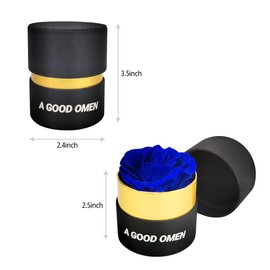 Preserved Roses,Flowers for Delivery Prime Roses in a Box ，Forever Rose Unique Gifts for WomenGifts for Mom/Girlfriend/Wife/Grandma (Blue)