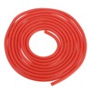 Rebower Natural Latex Rubber Tubing 1/8" ID x 1/4" OD 10ft Rubber Hose Highly Elastic [for Exercise, Stretching, Laboratory, Home Tube] - 3x6mm / Red