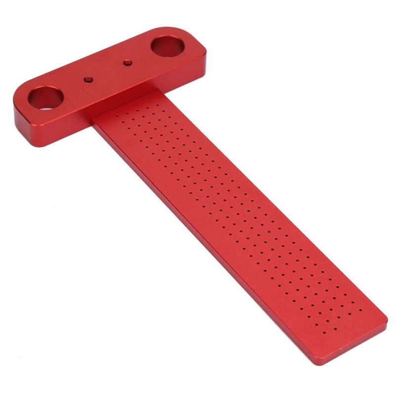 T Type Square Ruler Woodworking Aluminum Alloy Scriber Measuring Carpentry