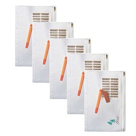 Leitz Small Items Bag 4040, with Gleitvers Closure A4 PVC Transparent A4