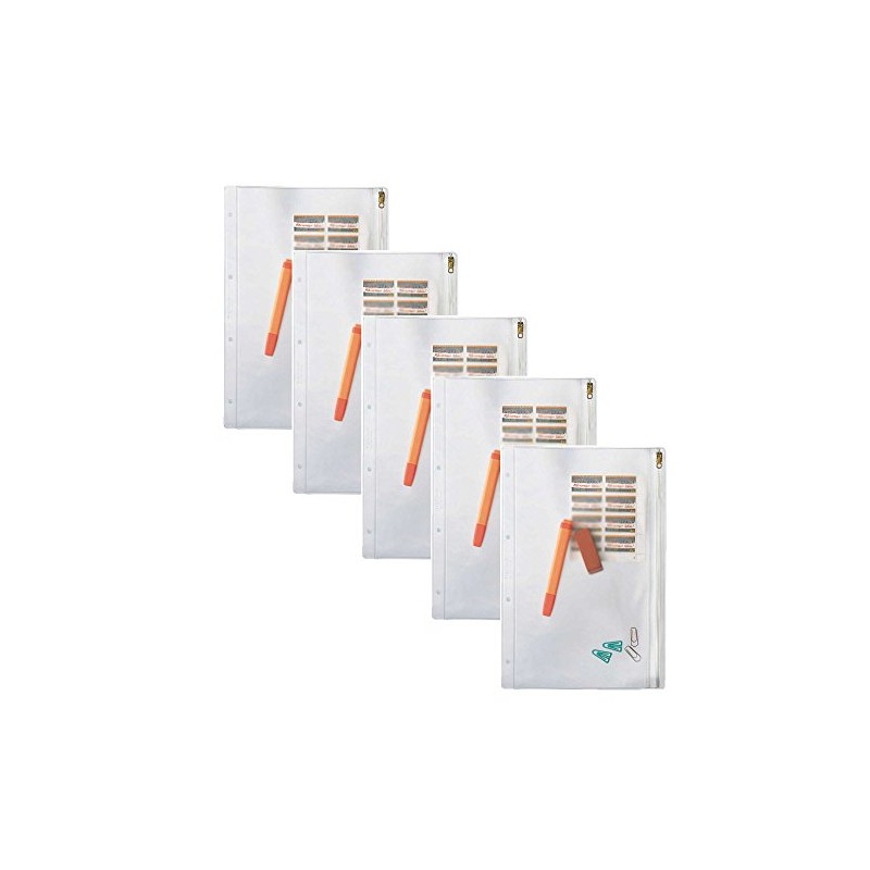 Leitz Small Items Bag 4040, with Gleitvers Closure A4 PVC