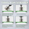 CSOOM 90 mm Glass Drill Hole Saw with 2 x