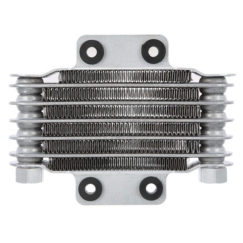 Motorcycle Engine Cooling Radiator 85Ml Universal Silver Aluminum for 100Cc-250Cc