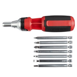 LEKSTAR 9-In-1 Square Drive Ratcheting Multi-Bit Driver For Milwaukee Tool 48-22-2322