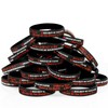 xiheer Armor of God Silicone Wristband Bracelets Ephesians 6: 10-18