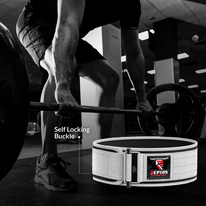 Self Locking Weightlifting Belt - Weight Lifting Belt for Functional