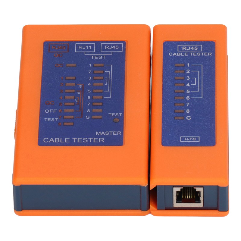 Network Cable Tester Continuity Checking Split Type Multifunctional ABS Cable