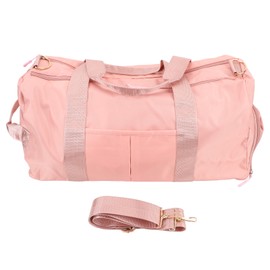 Travel Bag Waterproof Large Capacity Oxford Cloth Handheld Luggage Bag with Shoulder Strap for Gym Camping Roseate
